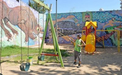 San Fernando trabaja en el mantenimiento de la �Plaza de los Escritores�