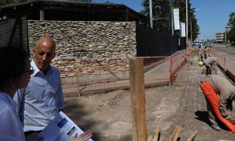 Para agilizar el tr�nsito, la Comuna realiza obras en una calle clave