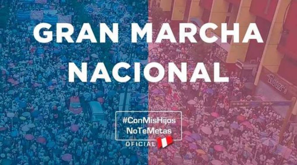 #ConMisHijosNoTeMetas: Miles marcharn contra ideologa de gnero el 4 de marzo en Per