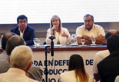 Magario convoc� a formar parte de la marcha de la CGT