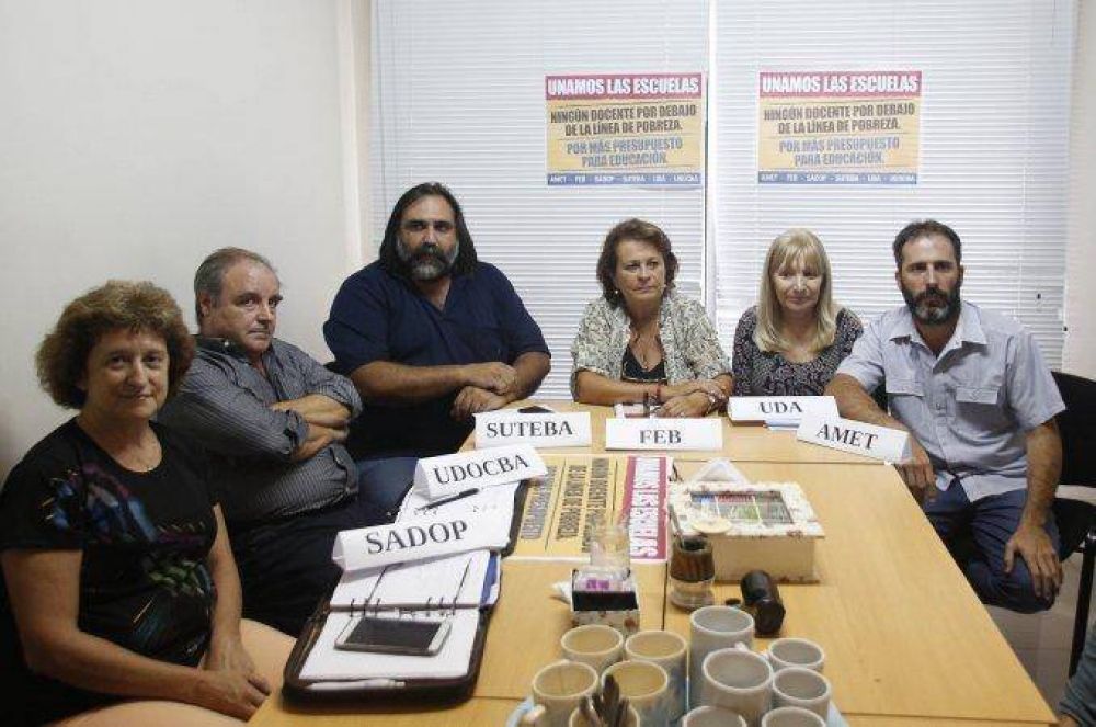 El martes se reunir�n los gremios docentes bonaerenses para definir si empiezan las clases