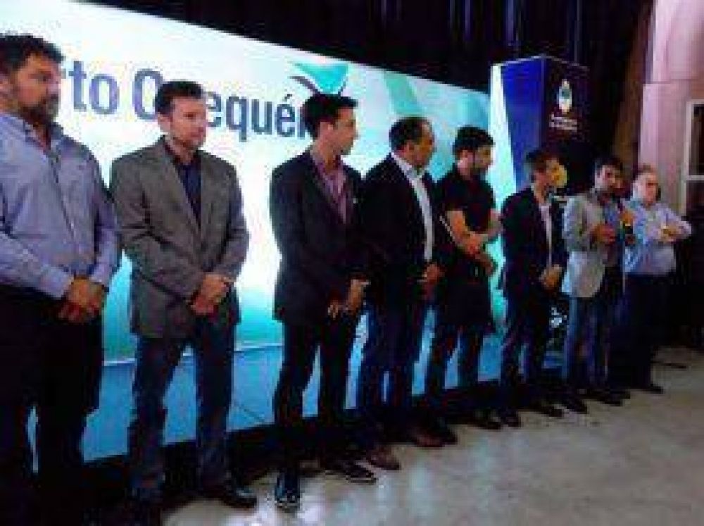 Facundo Lpez particip del 23 aniversario de Puerto Quequn