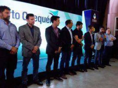 Facundo L�pez particip� del 23� aniversario de Puerto Quequ�n