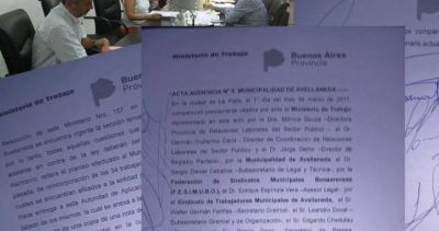 Municipales buscan la mediaci�n de Trabajo para garantizar las paritarias en Avellaneda