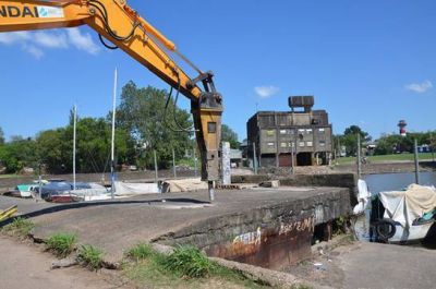 Puerto de San Isidro: Avanzan los trabajos para crear un Parque P�blico