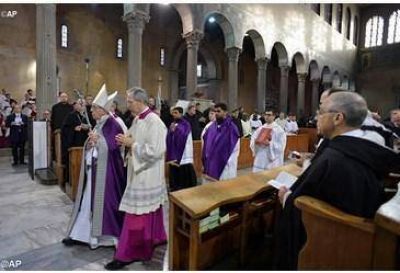 Celebraciones presididas por el Santo Padre en los meses de marzo y abril de 2017