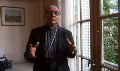 Mons. Ojea pidi� rezar para que cada ni�o pueda estar integrado en la comunidad educativa