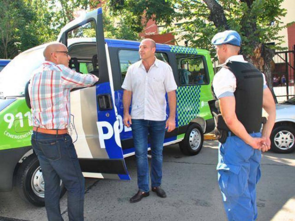 Nuevos patrulleros para el distrito