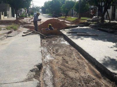 Lomas: realizan m�s obras h�dricas para terminar con las inundaciones