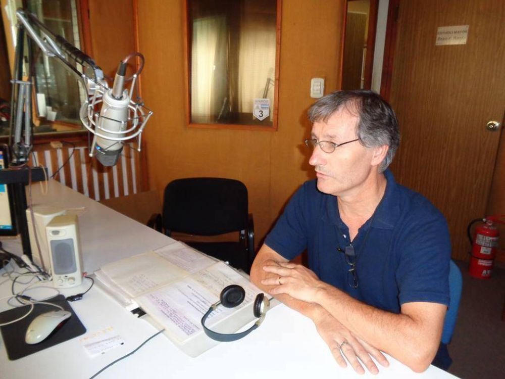 Paro docente: Juan Uber�a dijo que la adhesi�n en Dorrego es de entre el 85 y el 90 por ciento