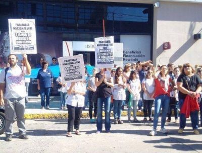 Paro docente: alto nivel de adhesi�n y movilizaci�n en el centro