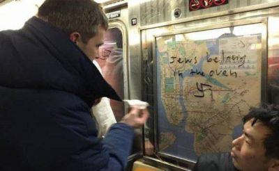Aumentaron un 94% los cr�menes de odio antisemita en Nueva York