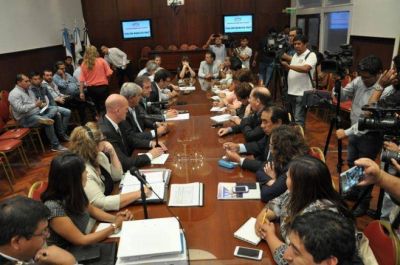 MEYER SE REUNI� CON DIPUTADOS PROVINCIALES PARA DETALLAR EL NUEVO SISTEMA DE SEGURIDAD