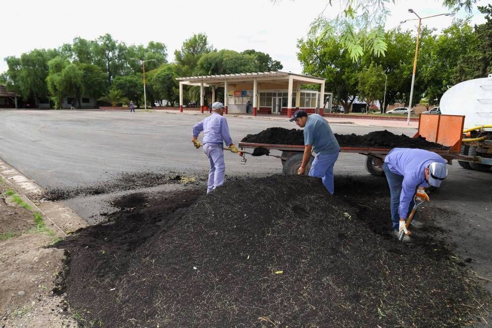 San Rafael: recorrieron obras en Villa Atuel