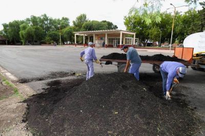 San Rafael: recorrieron obras en Villa Atuel