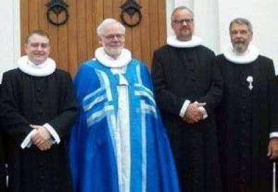 Fue puesto en funciones el nuevo pastor dan�s