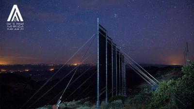 C�mo estas redes capturan la niebla y la convierten en agua potable