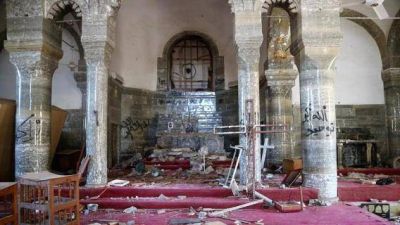 Cruces destrozadas e iglesias profanadas; lo que queda de los cristianos en Irak