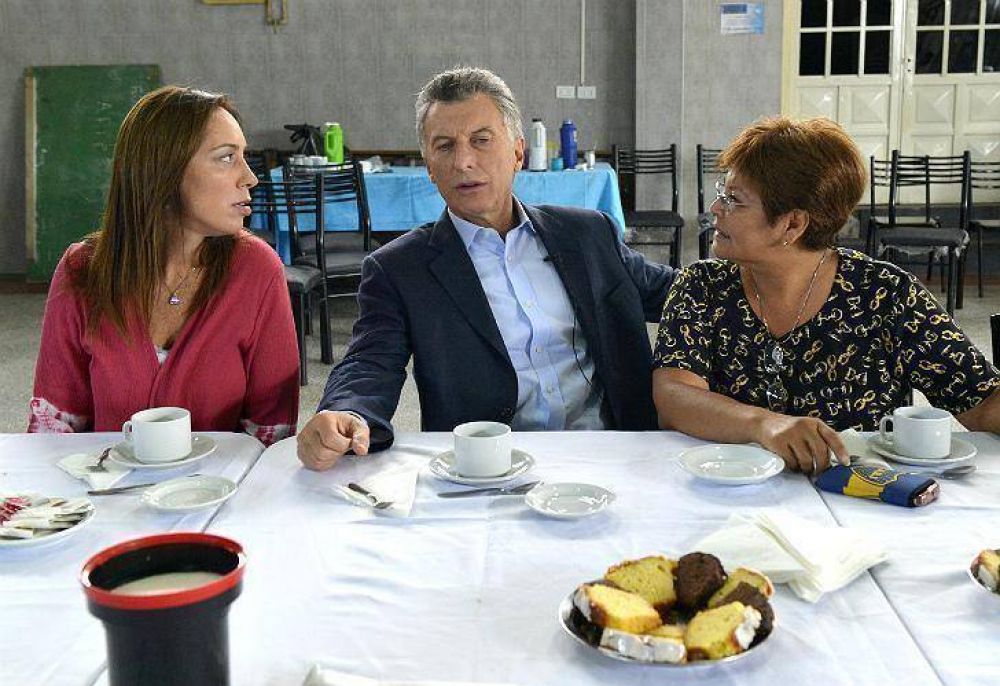 Macri comparti un encuentro con mujeres voluntarias