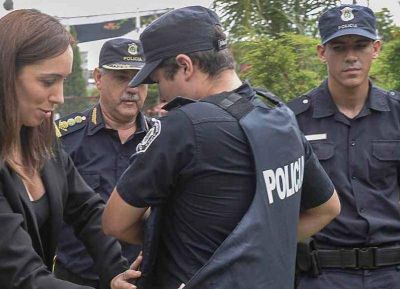 Por retraso salarial, la polic�a prepara una protesta frente al ministerio