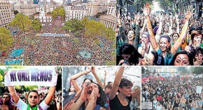 Los diarios de hoy: Mujeres, docentes e industriales se disputan el protagonismo