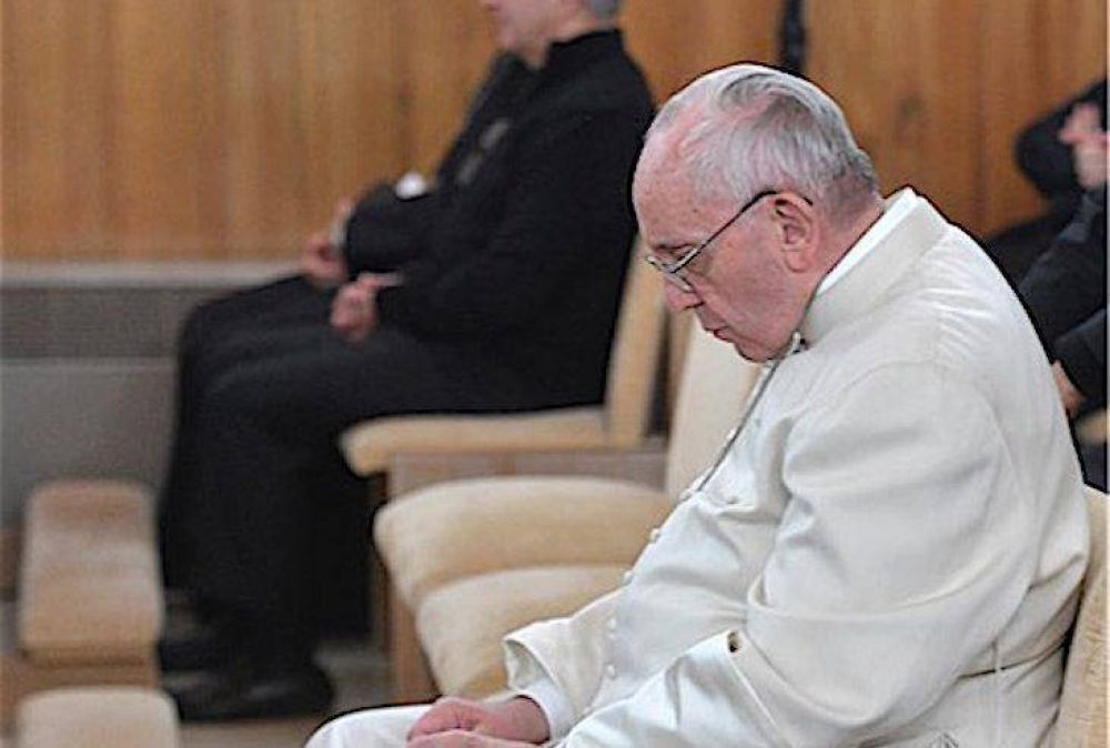 Pen�ltimo d�a de los Ejercicios espirituales del Papa