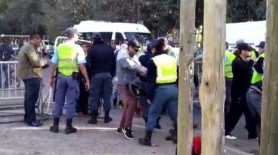Gran operativo policial ante posibles enfrentamientos en elecciones de la Uocra