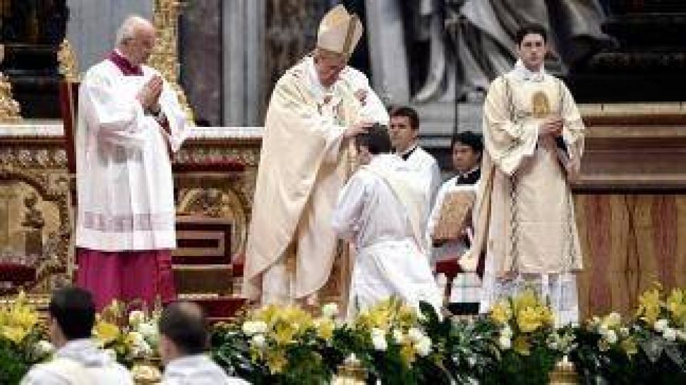 La vocaci�n religiosa tuvo un leve repunte tras la designaci�n de Francisco