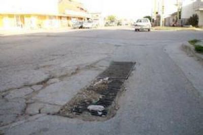 Avenida 75: vecinos esperan la concreci�n de la obra de asfalto
