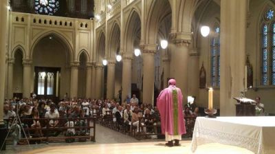 Mons. Ojea renov� el pedido de perd�n de la di�cesis a las v�ctimas de abusos