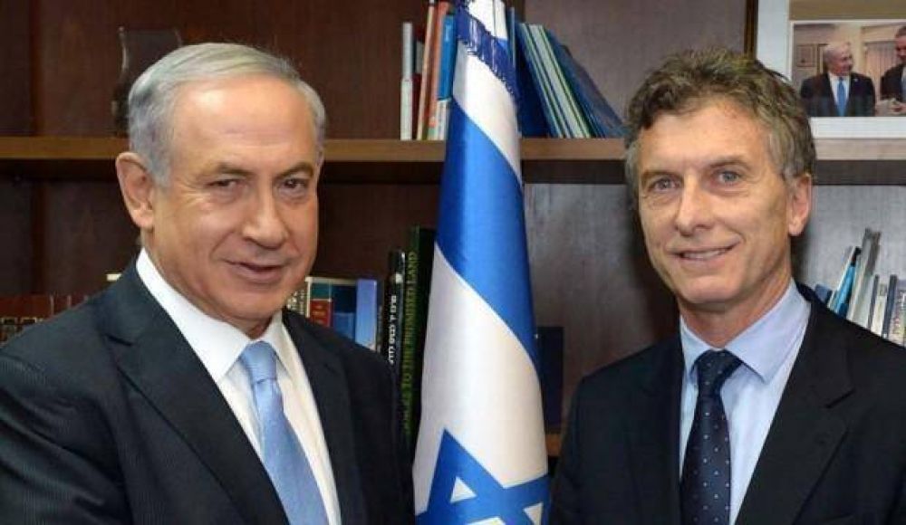 Argentina/Israel. Fuentes diplomticas de Jerusalem destacan el excelente vnculo entre Macri y Netanyahu