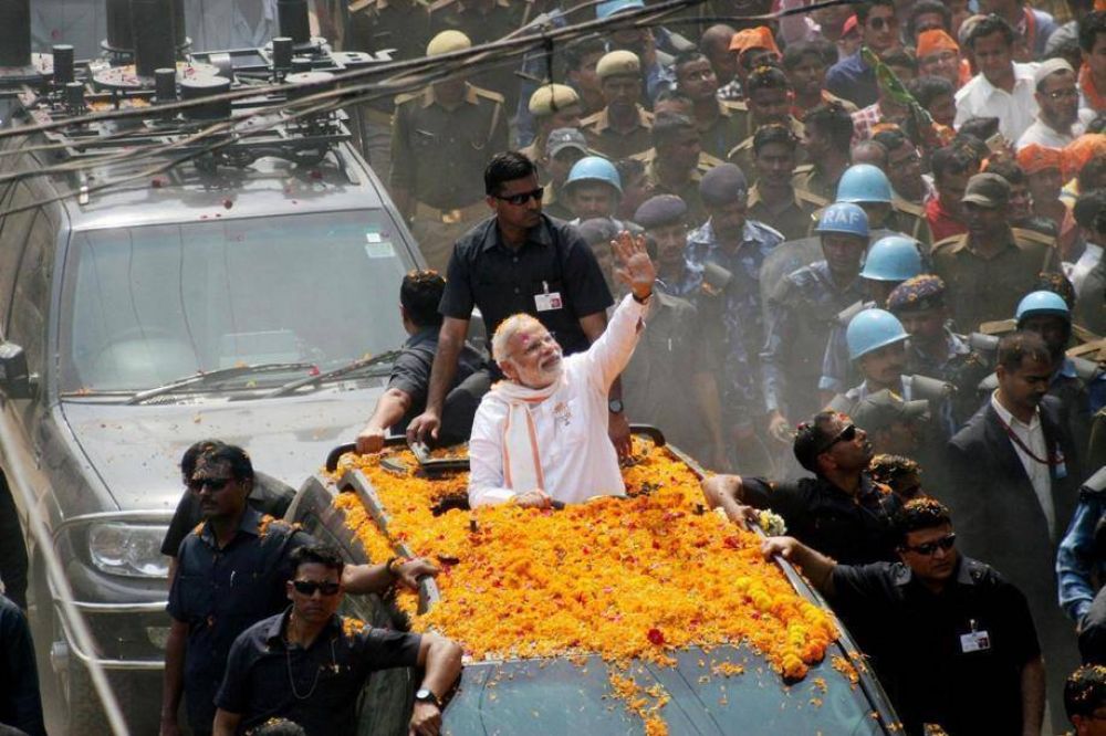 Triunfo de Narendra Modi en la India que espera al Papa