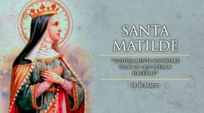 Hoy se conmemora a Santa Matilde, Reina de Alemania