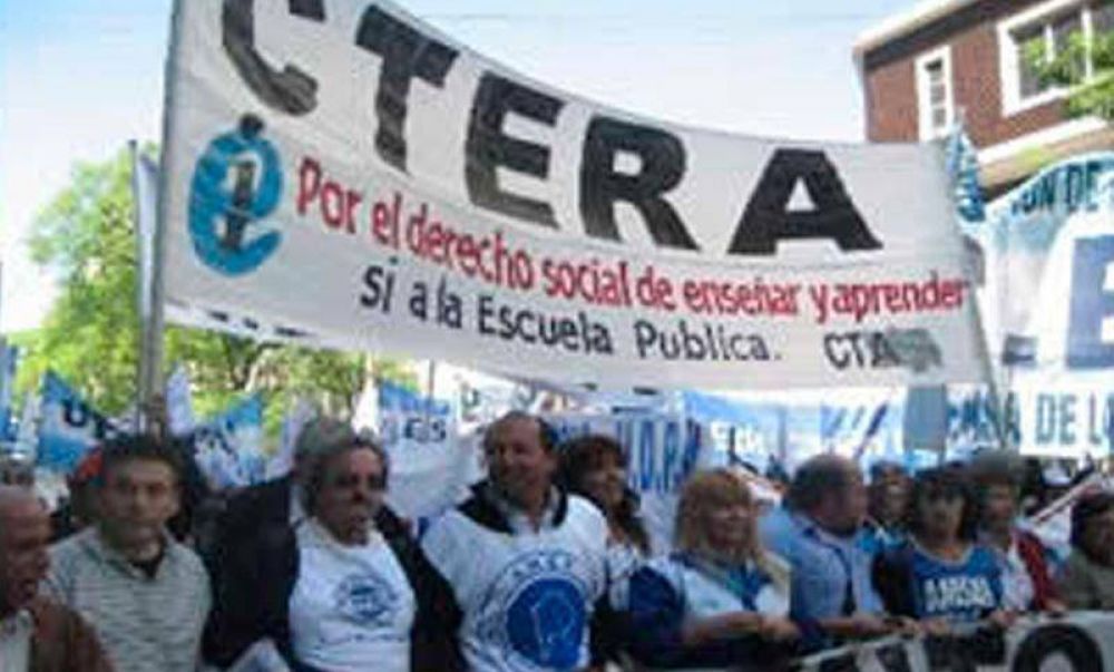 La marcha nacional de CTERA se desarrollar� tambi�n en nuestra ciudad