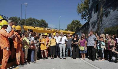 Larreta inaugur� el paso bajo nivel 