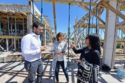 Nueva etapa en la construcci�n del Hospital Municipal de San Fernando