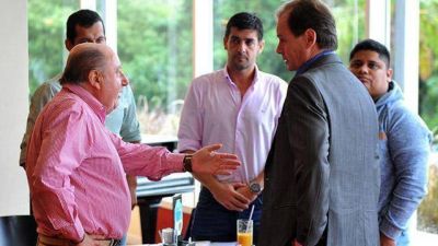 Un canal descubri� a Bordet y Busti almorzando juntos	 