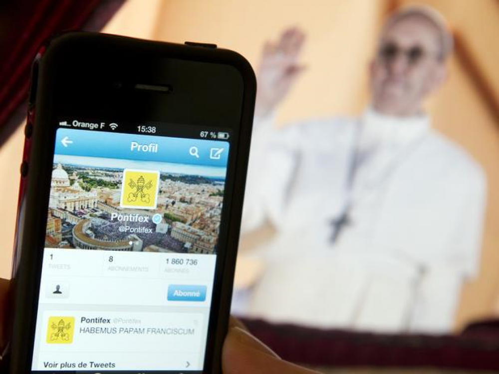 El Papa Francisco suma 11.500 seguidores por da en Twitter