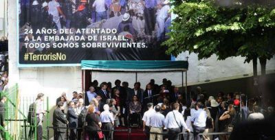 Fuerte reclamo de Israel a 25 a�os del atentado a la Embajada