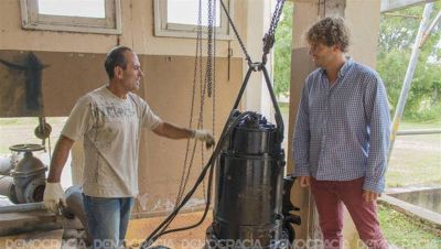 Nuevo equipo para la estaci�n de bombeo de l�quidos cloacales