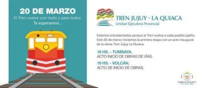 EL TREN VUELVE A JUJUY