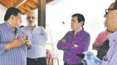 El senador Zamora visit� la sede de la Mutual de Empleados de Contadur�a