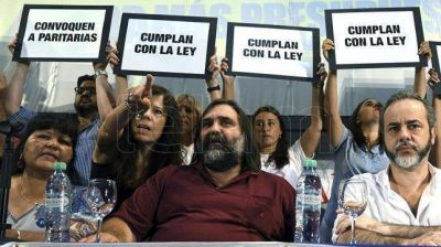 A pesar de la reuni�n convocada por Vidal, desde el SUTEBA dicen que 