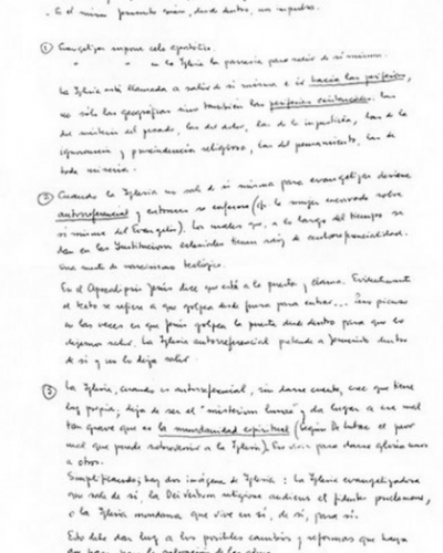 Trasciende el discurso de Bergoglio que lo convirti� en Papa