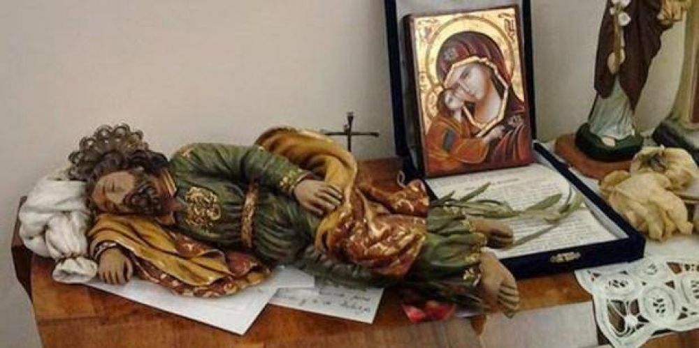 El Jos dormido que Papa Francisco guarda en su habitacin