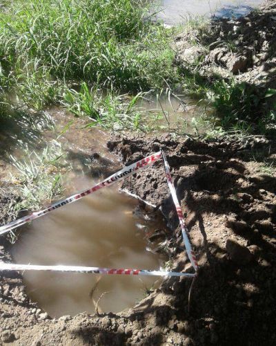 Vecinos sin agua en el barrio Ameghino