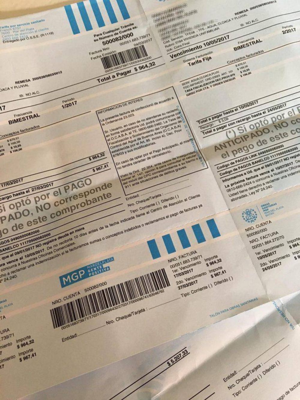 Tarifazos y sueldazos, bronca en OSSE, papas fritas, premios y castigos