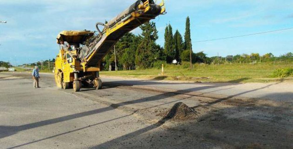 Retoman la repavimentaci�n de Crucero General Belgrano, demorada desde fines de enero