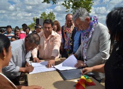 �Parcelas Hort�colas� para doce familias bolivianas que trabajar�n tierras de Sol Puntano
