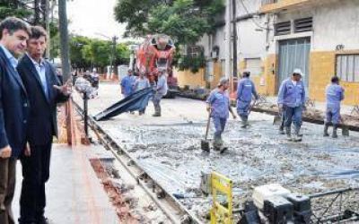 Macri y Posse recorrieron obras juntos